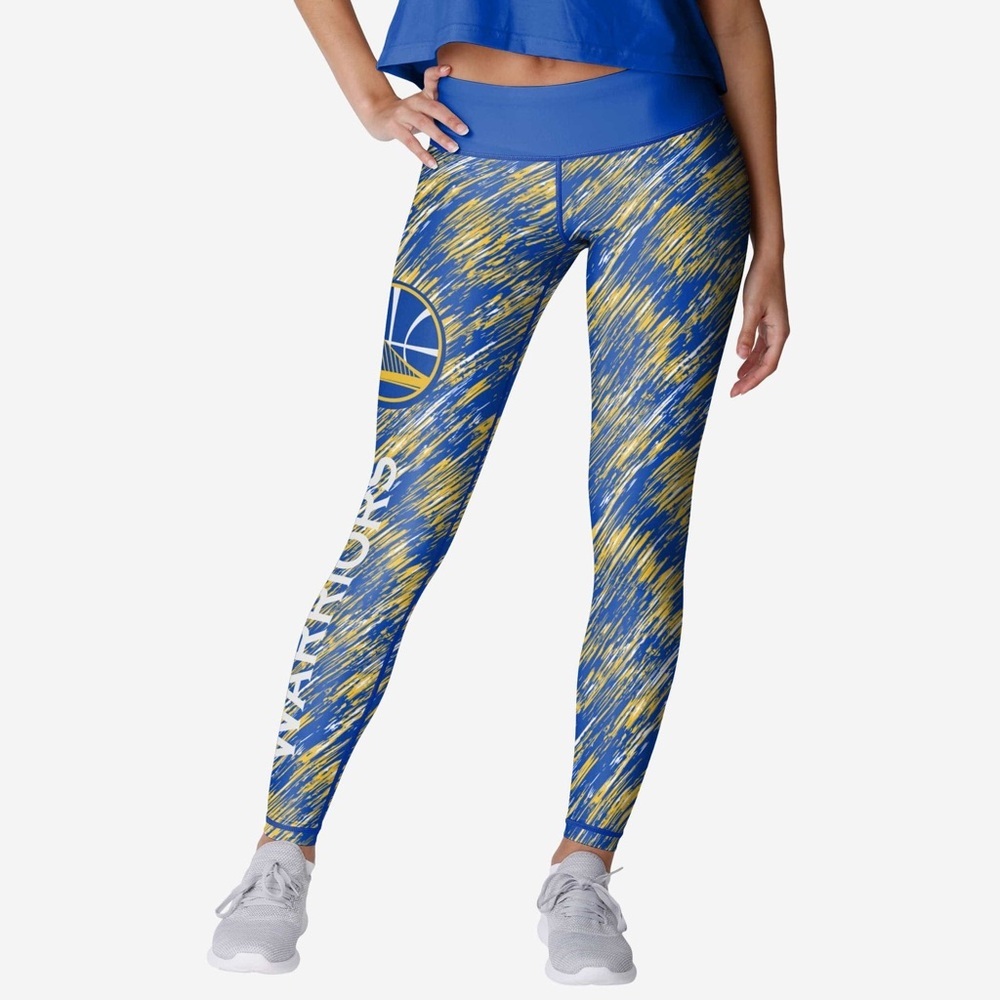 Golden State Warriors Static Rain Legging - Size Large
